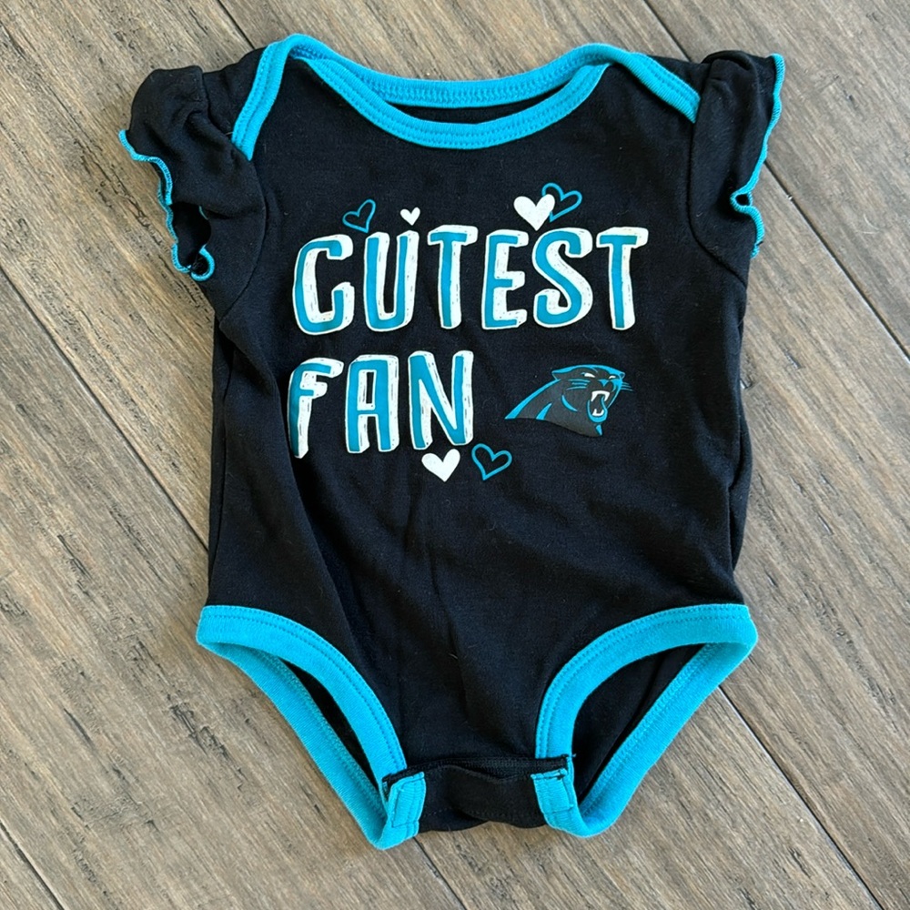 North Carolina panthers onsie